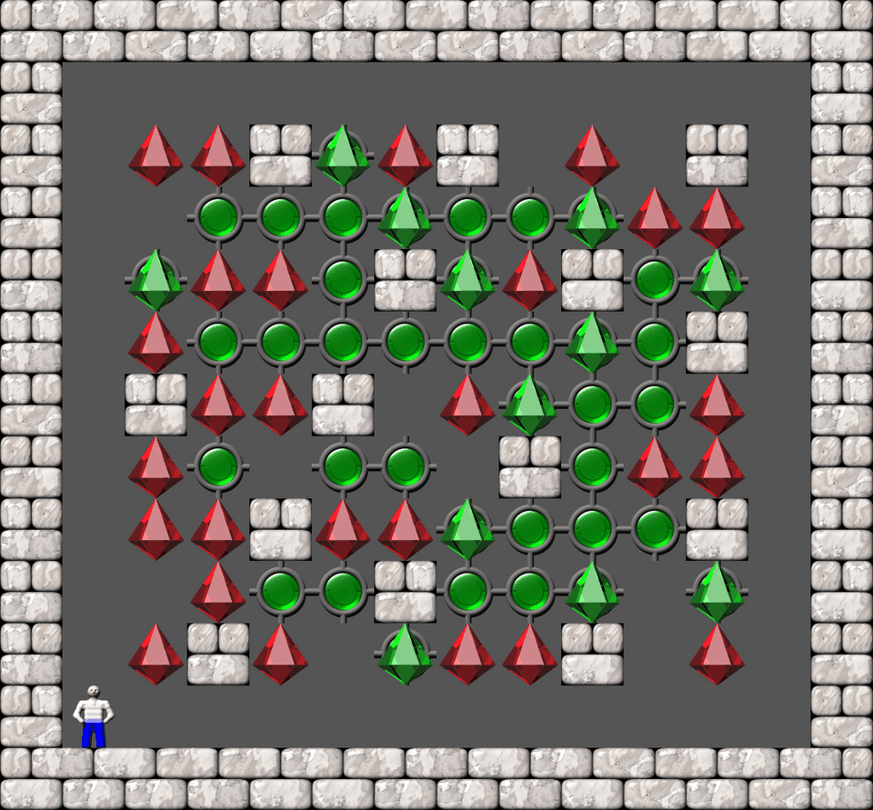 Sokoban Attrition 4 level 17